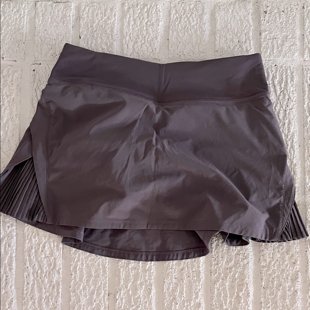 Lululemon purple Skort with Pleated Sides